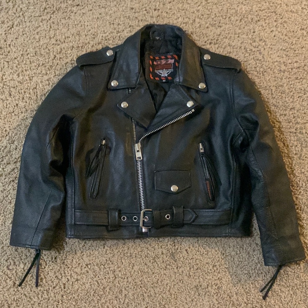 All Leather Motorcycle Jacket